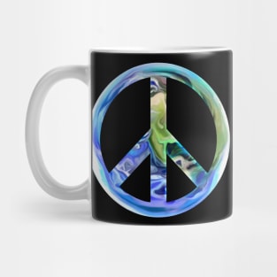 Harmony World Earth Peace Sign Mug